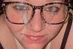 Cum on my glasses