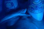 wet bath water