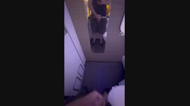 Cumshot on the Plane
