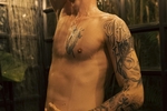 in the shower