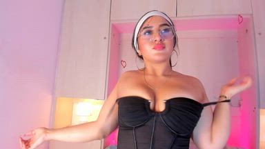 Massaging tits 😍