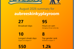 August Achievements