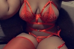 Red lingerie