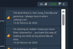 my users' comments