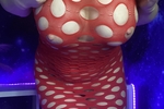 in red