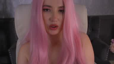 I give you a slobbery blowjob💕
