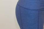 Blue leggings