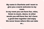 Welcome
