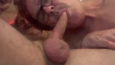 He likes me doing it on cam too.