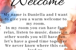 Welcome