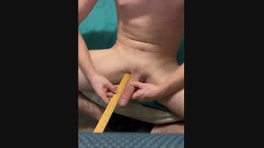 Measuring 8 inch bog cock