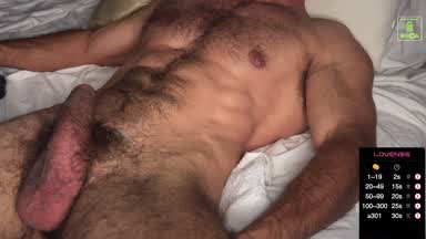 cum on my hairy abs