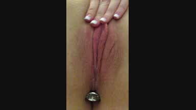 Wet pussy and pretty nails