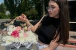 kim — my subscriber gave flowers