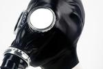 latex and gasmask