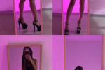I'M IN A DRESS AND HEELS
