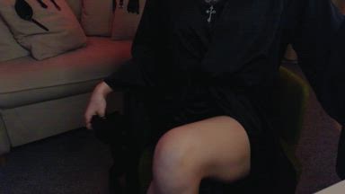 Patience. Mistress is getting ready.