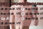 NEW WORK HOURS