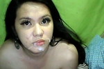 facial cum 2