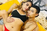 Sexy latin Couple