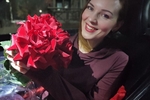 Bouquet of roses for Vanda