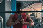 In the gym