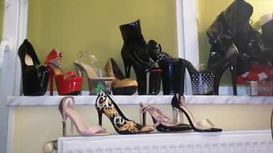 my collection of high heels and overknee boots vid
