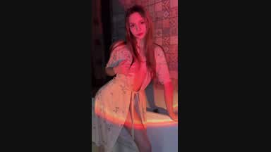 In the shower