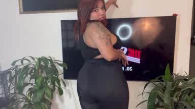 Cardio and dildo in pussy