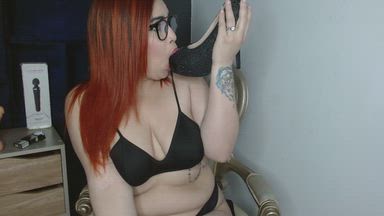 Licking heels