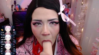 NEZUKO lick you cock
