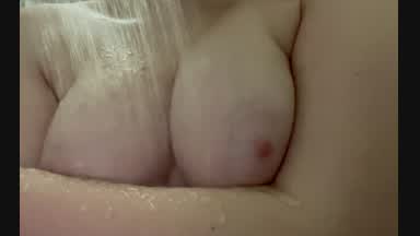 I'm in the shower