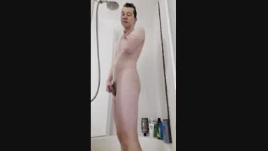 Shower routine with a dirty surprise;)