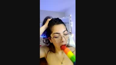 😈Dildo Blowjob😈