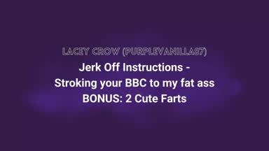 🇨🇦 purple — Jerk Off Instructions - Stroking your BBC to