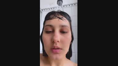 In the bath