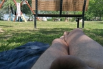 Naturist on the beach