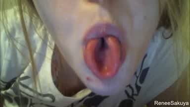 Long tongue teasing
