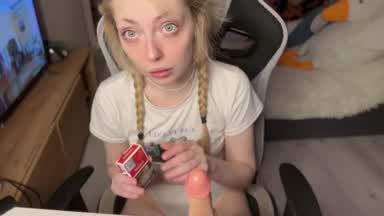 smoking blowjob