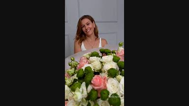 I am with beautiful flowers. Thx dgb love