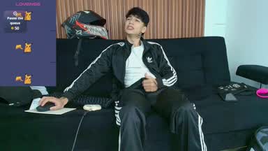 cum on adiddas pants