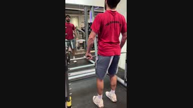 Facu in the gym - Facundo