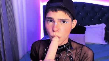 deep throat of the boy