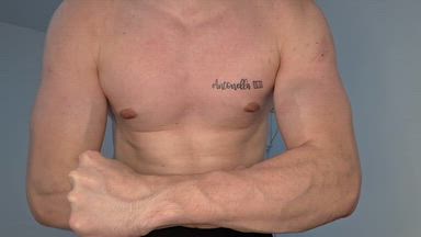 Chest And Abs Close-Up