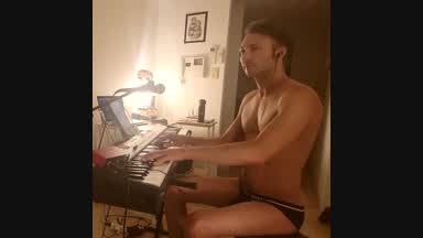 Soft playing at the piano.. or hard if you prefer!
