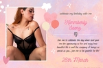 I invite you to enjoy my birthday