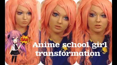 Anime.School girl