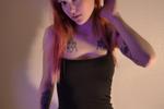 Kiara in a dress