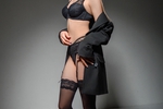 Some photoes in black lingerie.
