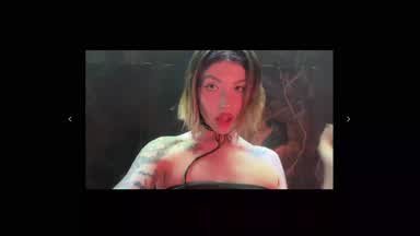 Such a hot girl playing with herself and tits